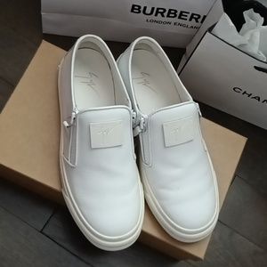 White Giuseppe Zanotti sneakers